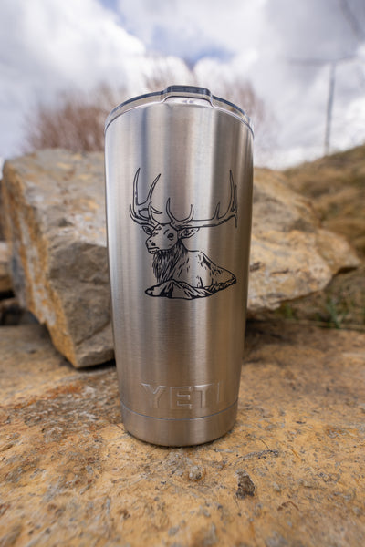 Mountain Elk 20oz Yeti Tumbler