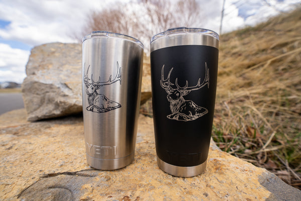 Mountain Elk 20oz Yeti Tumbler