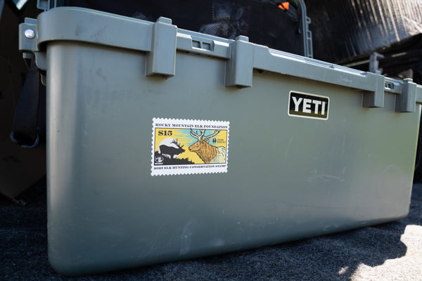 2025 Elk Conservation Stamp   Proceeds donated to RMEF